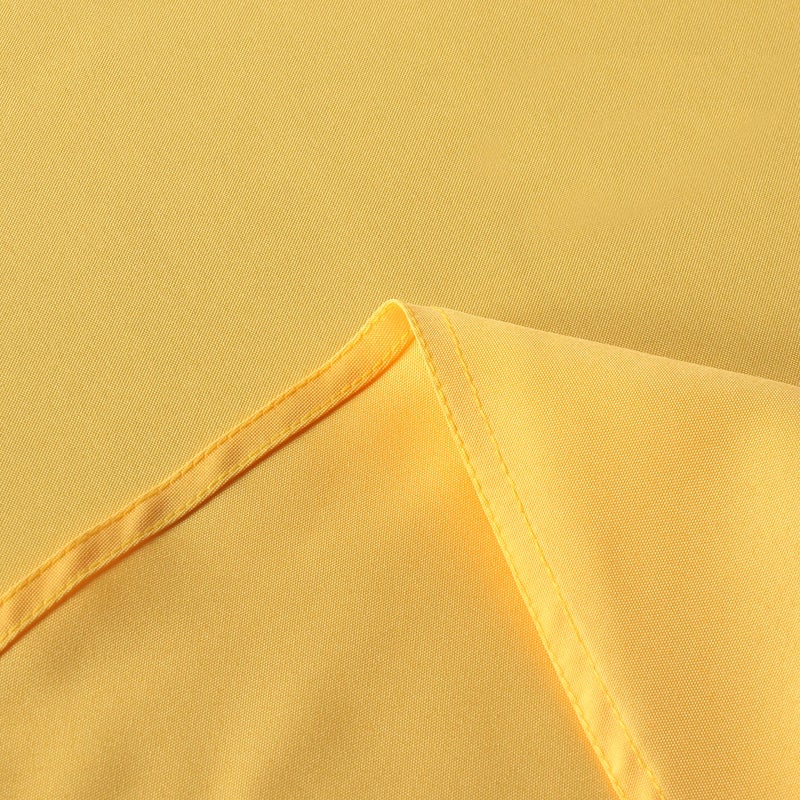 sancua Rectangle Tablecloth - 54 x 120 Inch - Stain and Wrinkle Resistant Washable Polyester Table Cloth  Decorative Fabric Table Cover for Dining Tables  Buffet Parties and Camping  Yellow - Image 4